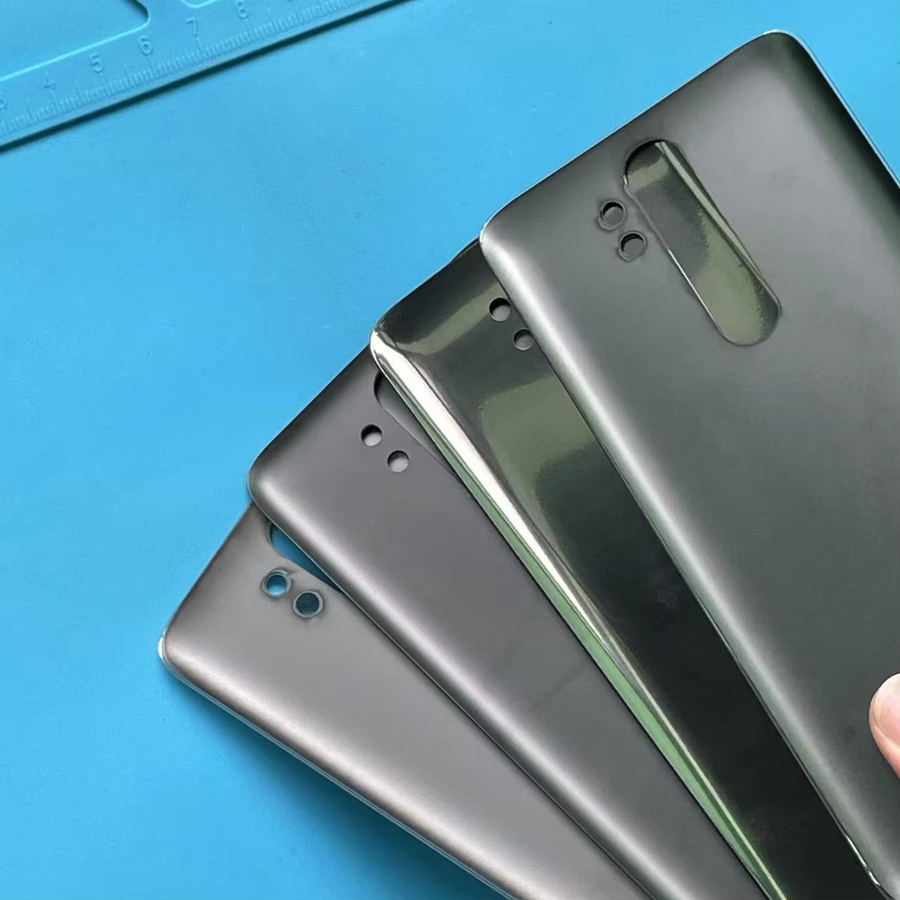 Xiaomi Redmi Note 8 Pro Ersatz-Glasrückseite in Schwarz und Multicolour - Bild 3