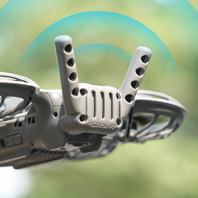 DJI NEO 2 Zubehör Schutzabdeckung und Anti-Kollisions-Halterung für Bildübertragungsmodul und Antennenschutz in Grau - Bild 1