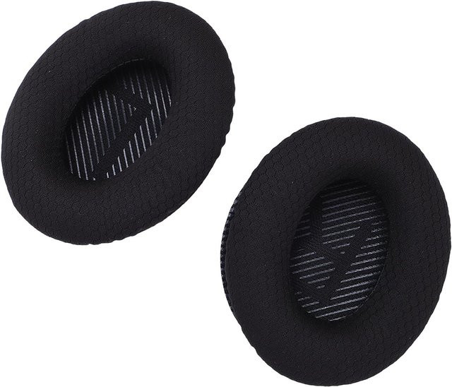 Bose Ersatz-Ohrpolster aus atmungsaktivem Memory-Schaum und Mesh für QC35 in Schwarz - Bild 1