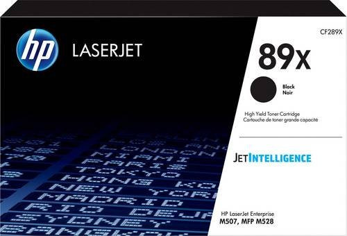 HP Original 89X Toner CF289X Schwarz für Laserdrucker mit 10000 Seiten Kapazität - Bild 1