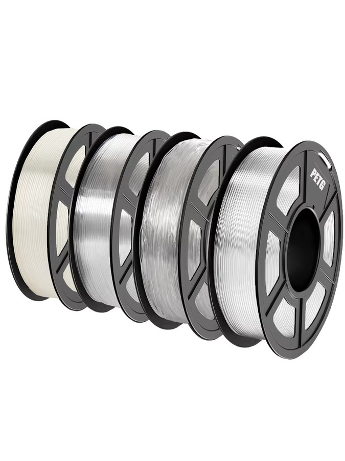 Transparentes 3D-Filament für FDM-Drucker, 1,75 mm Durchmesser für Hochgeschwindigkeitsdruck und kreative DIY-Projekte - Bild 3