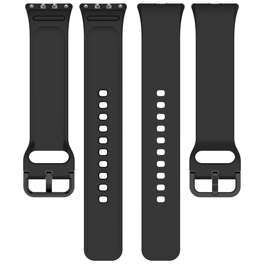 Samsung Uhrenarmband Silikon, Schwarz, Unisex - Bild 4