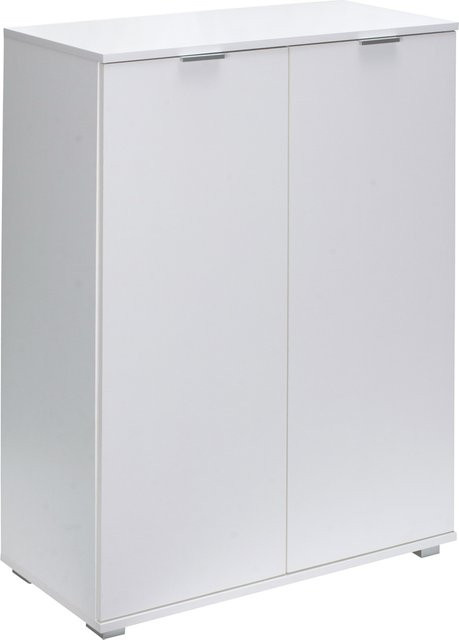 Casaria Highboard Alba in Weiß, klassisch, B/H/T: 71 x 101 x 35 cm - Bild 1