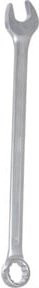 KS Tools CLASSIC XL Ringmaulschlüssel abgewinkelt aus Chrom-Vanadium in Silber, Schlüsselweite: 36 mm - Bild 1