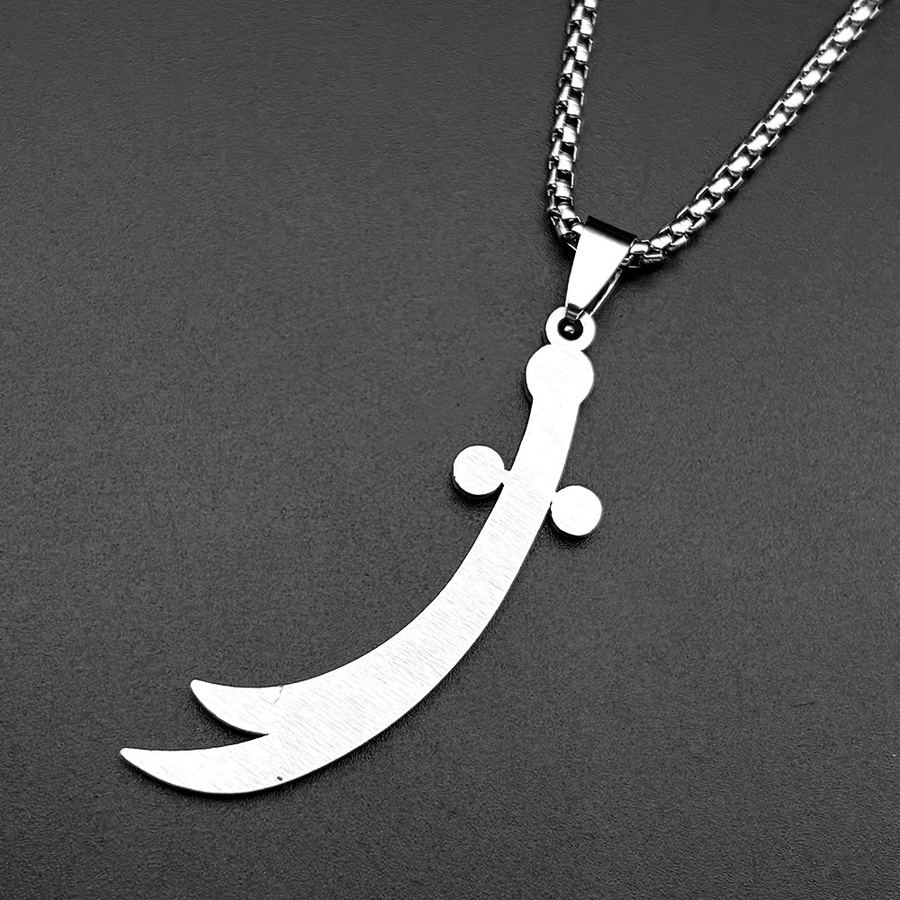 AFAWA Anhänger Halskette, Edelstahl, Gold, Unisex - Bild 1