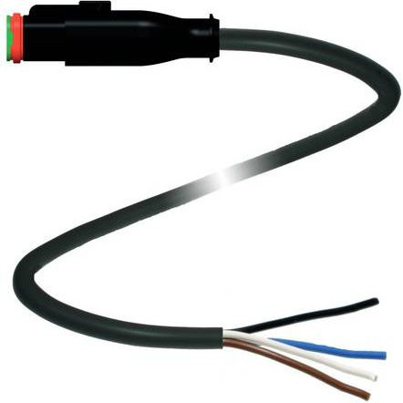 Pepperl+Fuchs 305289 Sensor-Aktor-Steckverbinder konfektioniert, Farbe: Schwarz, Polzahl: 4, Länge: 1,5 m - Bild 1