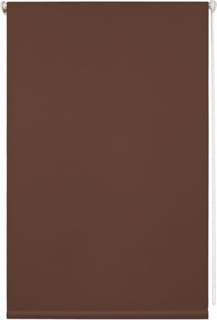 Lichtblick Thermo-Rollo Klemmfix, blickdicht und UV-beständig, Braun, Breite: 45 cm, Höhe: 150 cm