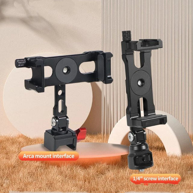 DJI Mobile Halter Schiene mit 1/4 Zoll Schraube und Cold Shoe für RS2 RS3 RS4 Gimbal Stabilisator, Schwarz - Bild 1