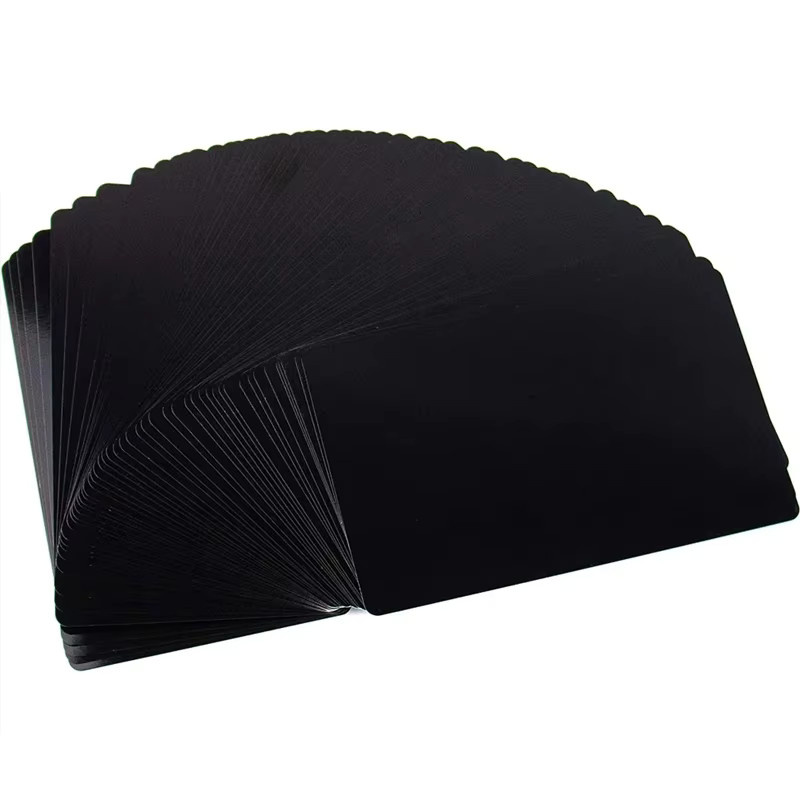 MochuaRFID NFC-Karte in Schwarz aus mattschwarzem PVC, bedruckbar für digitale Unternehmen und soziale Medien - Bild 3