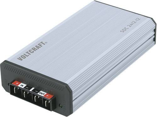 Voltcraft SDC-2412-12 DC/DC-Wandler 24 V auf 13,8 V/DC, 16 A, 166 W, Silber - Bild 1