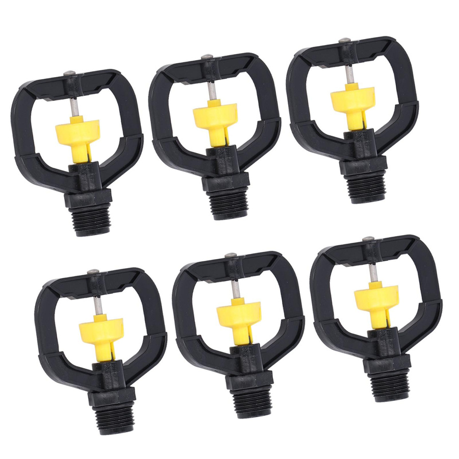 Neoglint 12er Set rotierende Bewässerungssprinkler aus Kunststoff mit G1/2-Außengewinde für Garten, Hof und Rasen - Bild 3