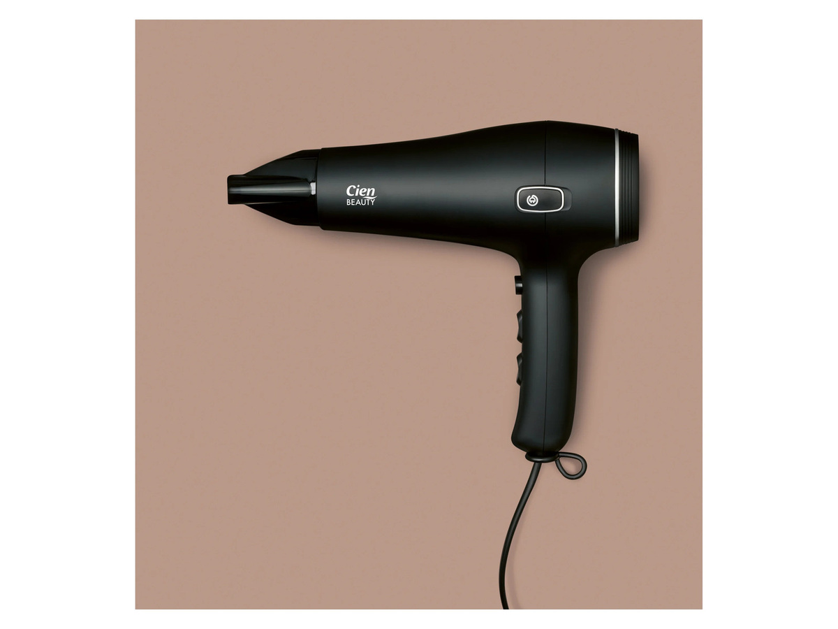 CIEN BEAUTY Haartrockner CBHTK 2000 A1 mit Kabeleinzugsfunktion in Schwarz - Bild 2