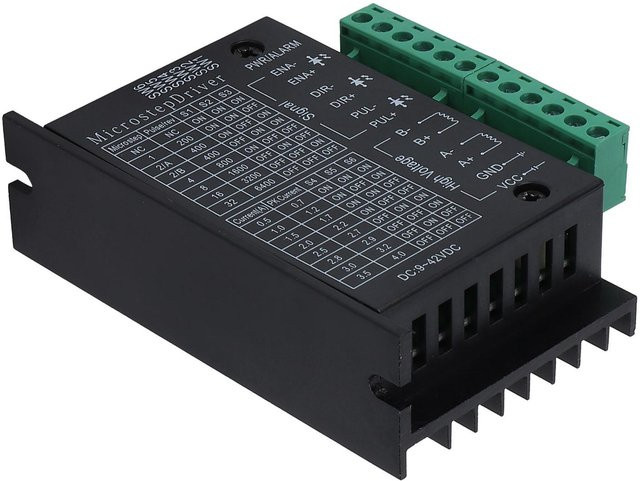 Mikro Schritttreiber TB6600 CNC Controller für Motor Encoder und 3D Drucker Zubehör in Schwarz - Bild 1