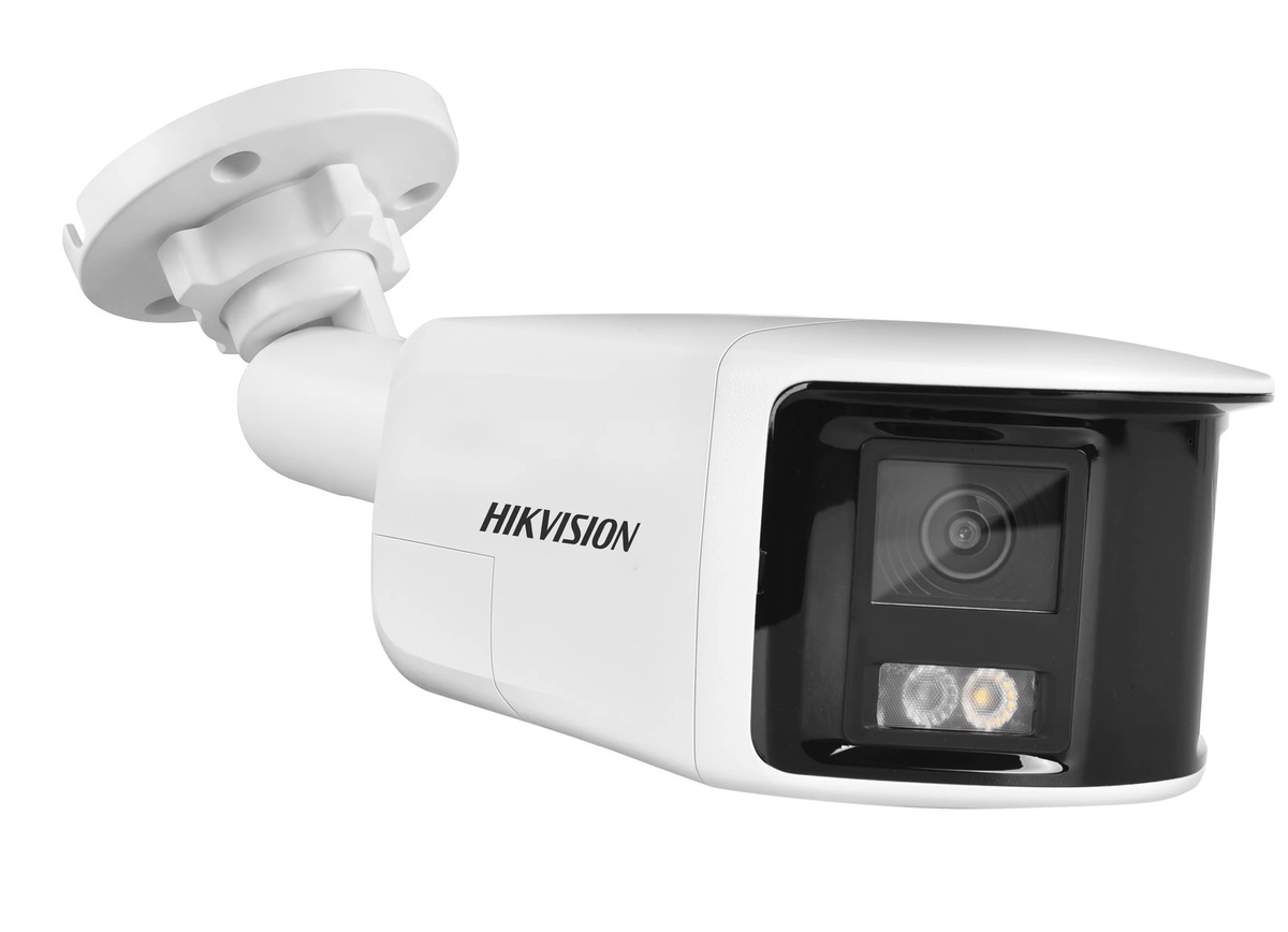 Hikvision 8MP DS-2CD1T83G2P-LIUF/SL Dual-Objektiv-Weitwinkel-Smart-Hybrid-Lichtkamera mit 2-Wege-Audio für den Außenbereich in Weiß - Bild 3