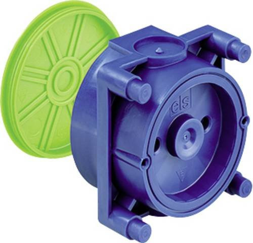 Spelsberg Gerätedose 97104502 halogenfrei und winddicht, Farbe: Blau, Durchmesser: 60 mm, Höhe: 50 mm - Bild 1