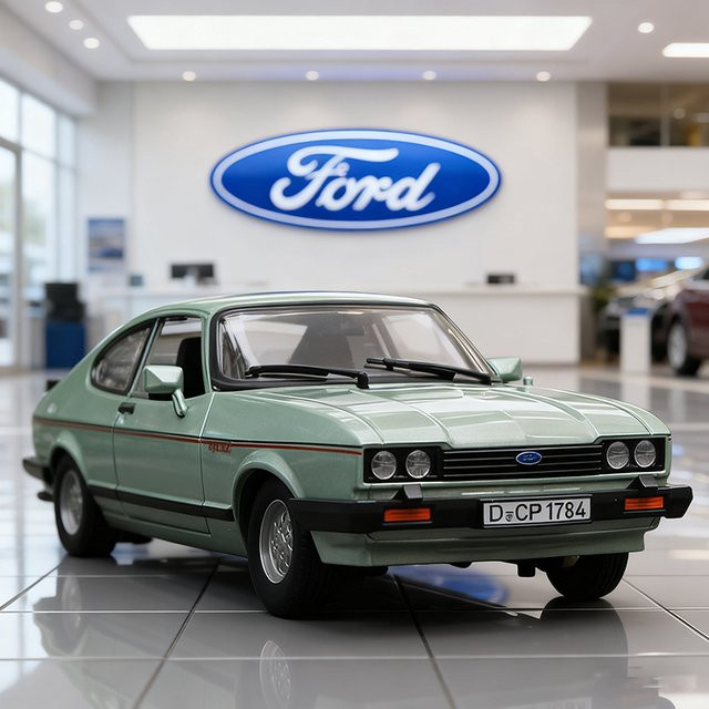 Bburago Ford Capri 1982, Automodell, 1:24, Metall - Bild 1