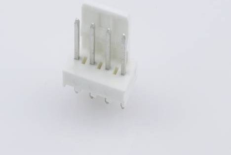 Molex Stiftleiste Standard 4-polig in Weiß mit 2,54 mm Rastermaß - Bild 1