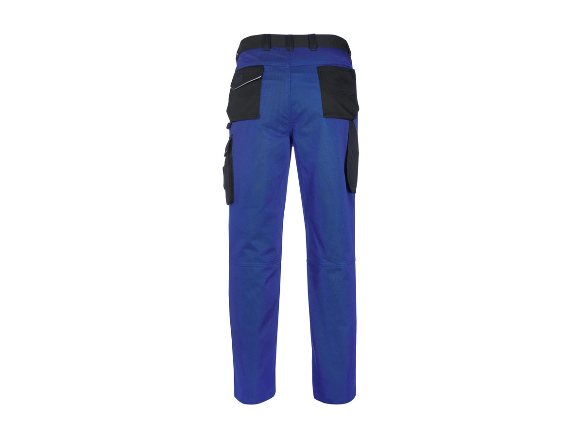 Parkside Performance Herren Arbeitsbundhose Blau mit Reflexstreifen aus Poly-Cotton - Bild 3