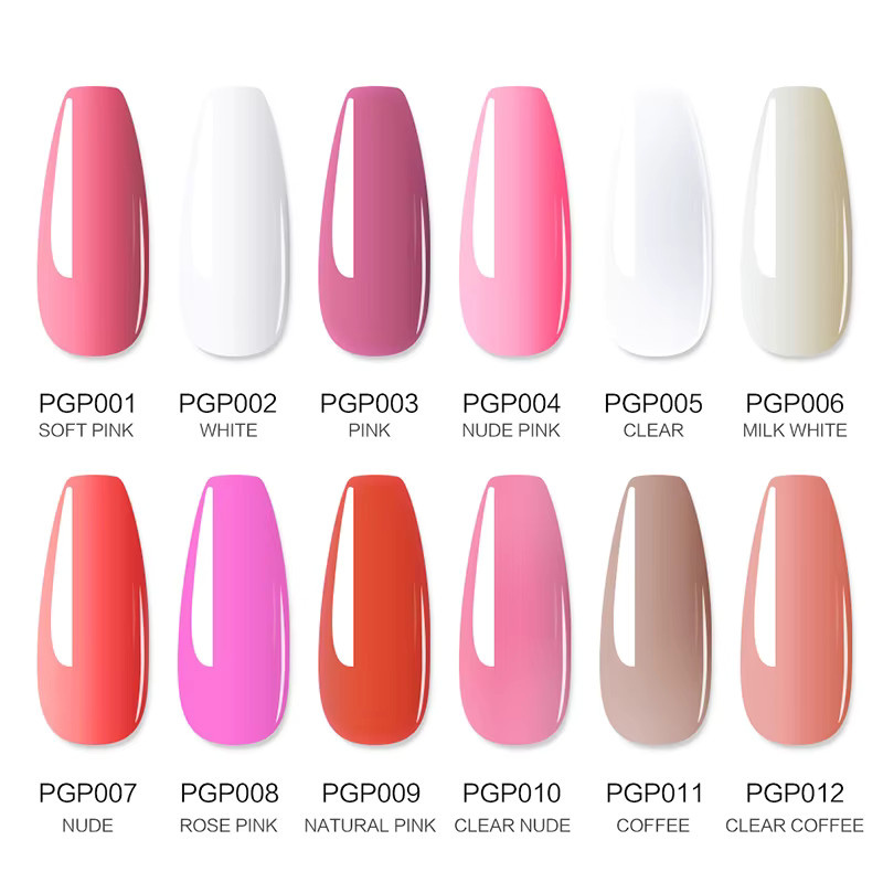 Limegirl Poly UV Gel Set, Soft Pink, Glänzend - Bild 2