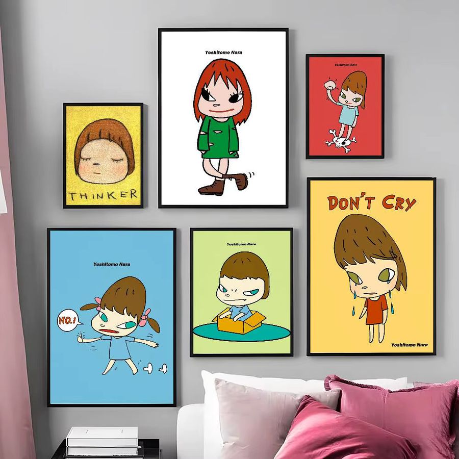 Yoshitomo Nara Kunstposter für deine Wanddekoration im Wohnzimmer oder Schlafzimmer - Bild 3