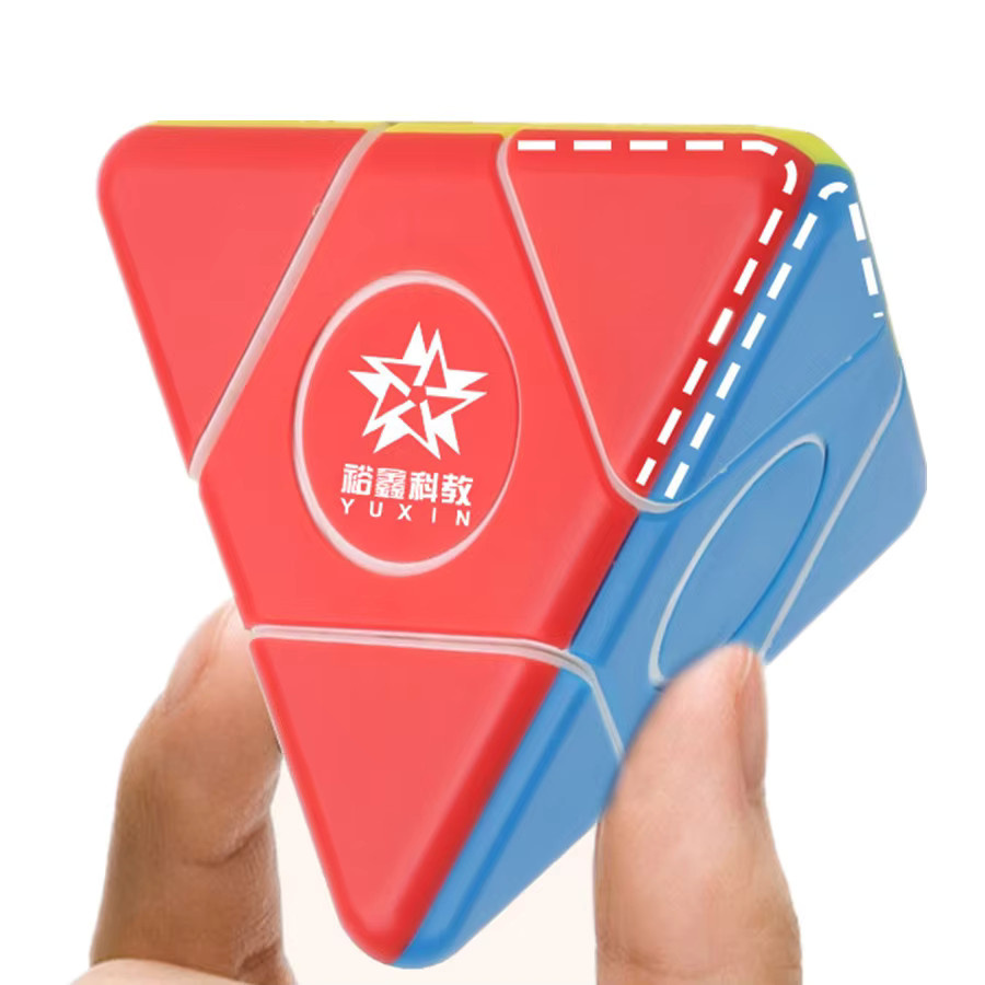 Yuxin 2x2 Seltsame Form Pyramide Zauberwürfel, Puzzle, Lernspielzeug - Bild 2