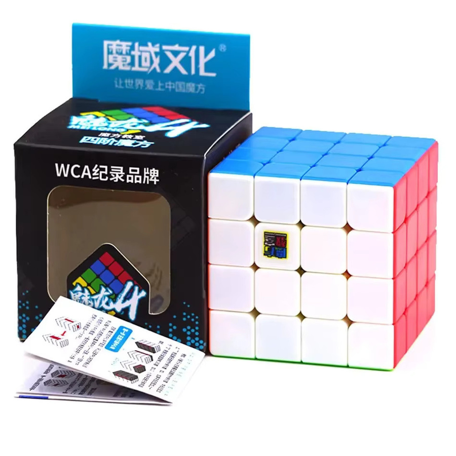 MoYu Meilong 4x4x4 Magic Speed Cube, Puzzle Cube, Schwarz - Bild 4