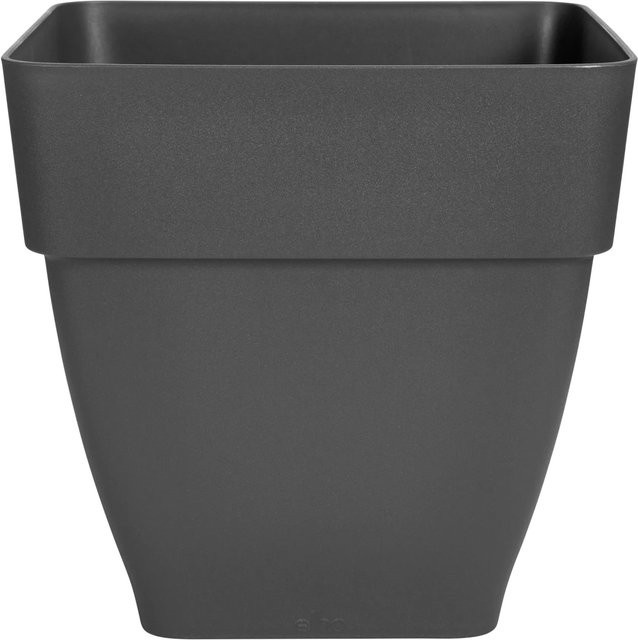 Elho Blumentopf Vibia Campana Viereckig Anthrazit B/T/H: 30 x 30 x 28 cm - Bild 1