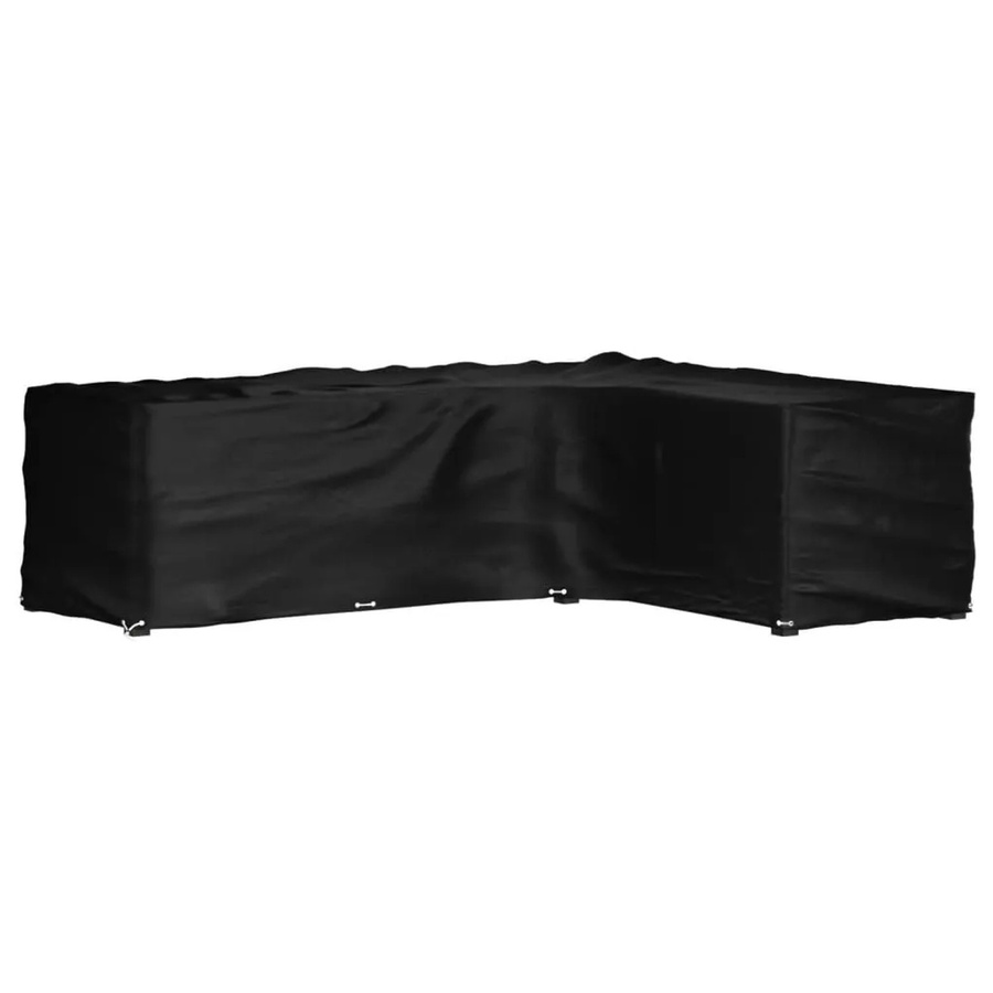 vidaXL Gartenmöbel-Abdeckung in L-Form mit 16 Ösen, B/T/H: 260 x 210 x 80 cm - Bild 2