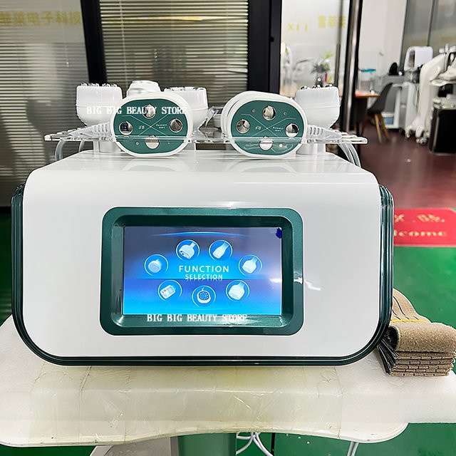 TINGBAI Ultraschall Kavitation Radiofrequenz Massagegerät, Weiß - Bild 1