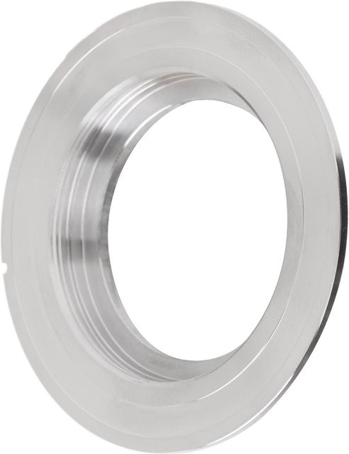 Shoemst M42-MD-Objektivadapterring für M42-Objektive auf Minolta MD-Mount, Farbe: Silber - Bild 1