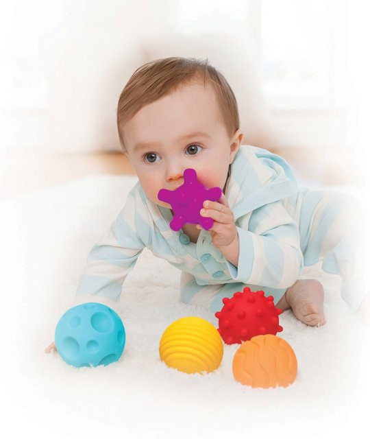 Infantino Bälle-Set Baby Sensorik, ab 6 Monate - Bild 1