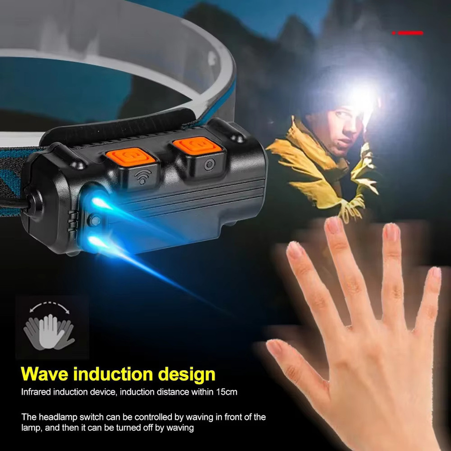 Heinast LED Taschenlampe mit XPG und COB Zoom, USB aufladbar, Schwarz - Bild 4