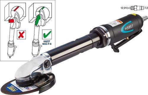 Hazet Druckluft-Schleifer 9033P-8 mit 3/8 Zoll (10 mm) Außenvierkant - Bild 1