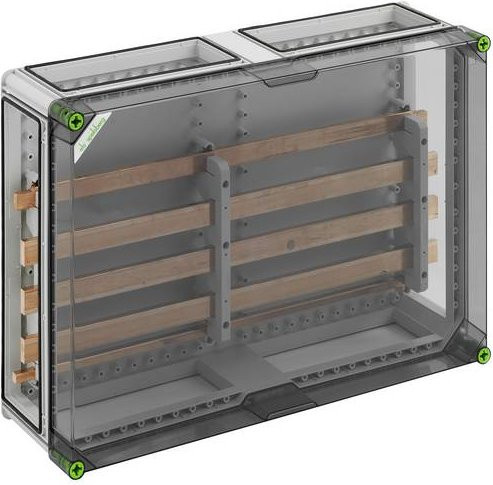 Spelsberg GSi 556 Plus Verteilerschrank Aufputz in Grau und Transparent - Bild 1