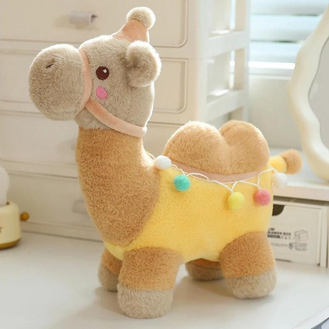 Yiran Health & Beauty Kamel-Puppe, Plüschtier, 38cm - Bild 1