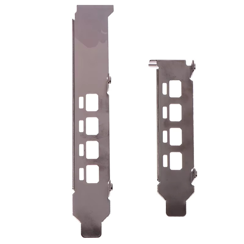JIYUE Low/High Profile Bracket Adapter mit 4dp Baffle Port für Firepro W4100 in Silber - Bild 2