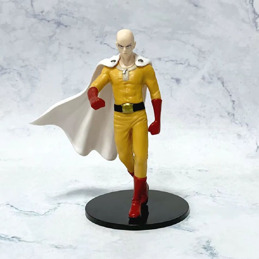 Bandai One Punch-Man Anime Figur Saitama und Garou aus PVC, Höhe: 21 cm, Multicolor - Bild 3