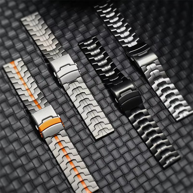Uhrenarmband Titan, Silber, Herren - Bild 2