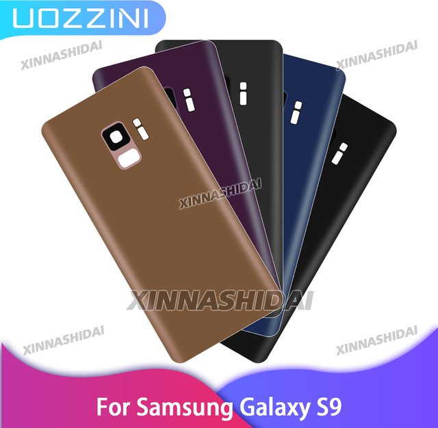 Samsung Galaxy S9 Rückseitige Abdeckung Ersatzgehäuse in Schwarz - Bild 1