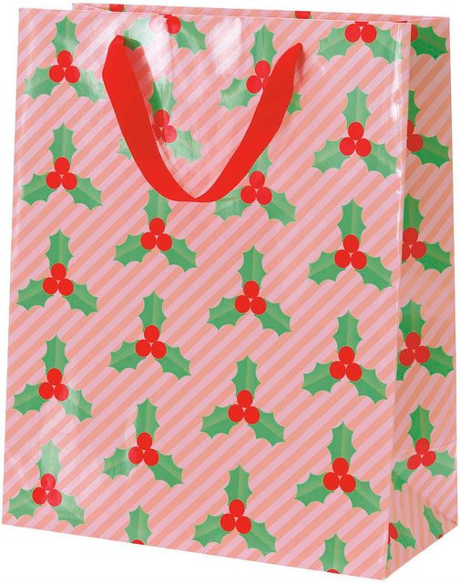 Rico Design Paper Poetry Geschenktüte Ilex B/H/T: 26 x 32 x 12 cm - Bild 1