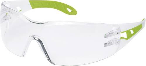 Uvex Pheos S Supravision Excellence Schutzbrille Transparent/Grün-Weiß - Bild 1