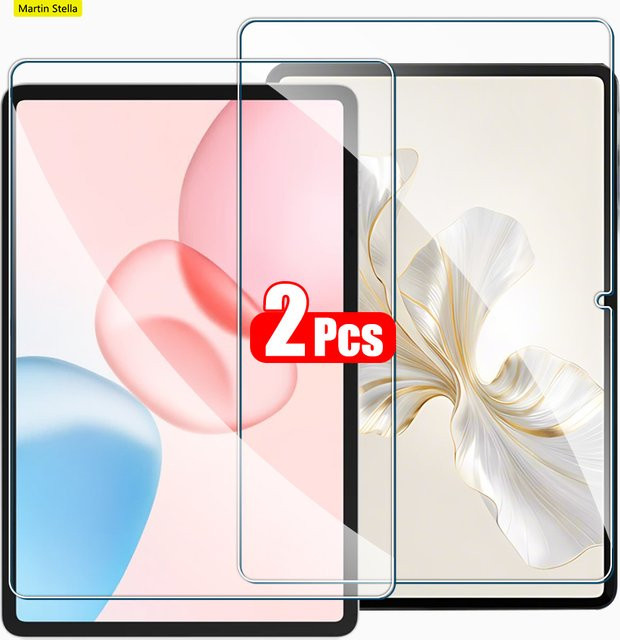 2er-Set gehärtete Glas Displayschutzfolie für Honor Pad 10, 9X, 9Xa Tablet Zubehör, transparent - Bild 1