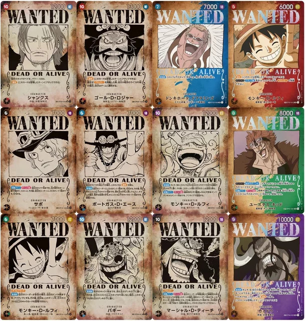 Bandai One Piece Sammelkarten, Piraten, JPN - Bild 1