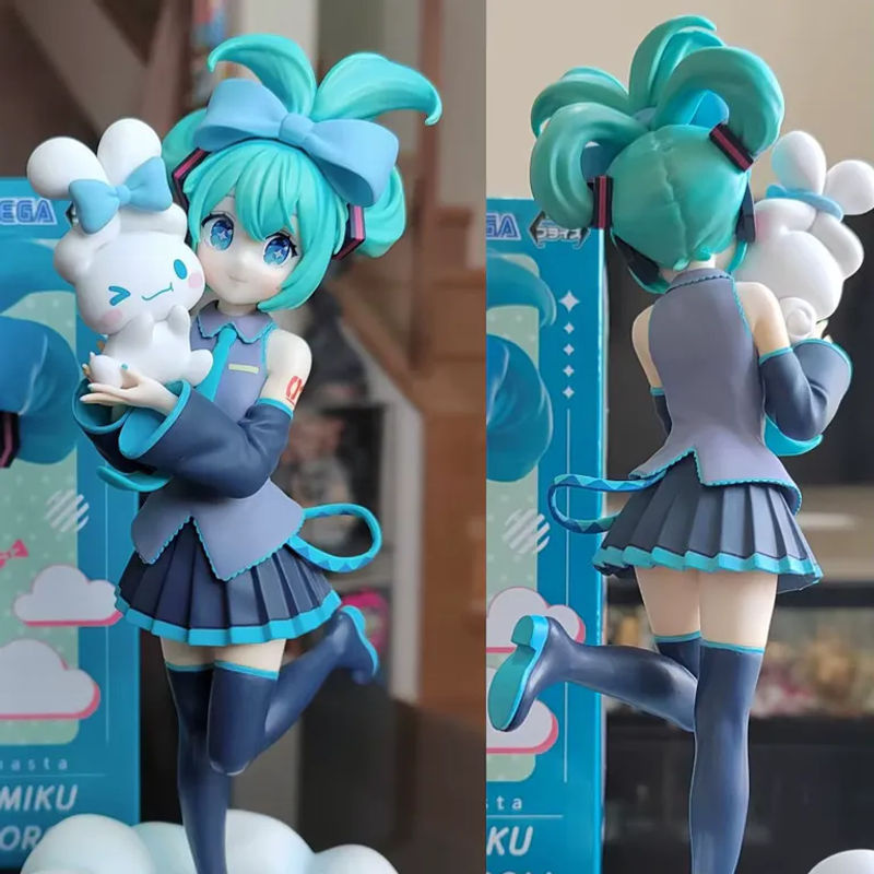 Bandai Hatsune Miku Anime Figur aus Kunststoff, mehrfarbiges Sammlermodell zur Dekoration - Bild 3