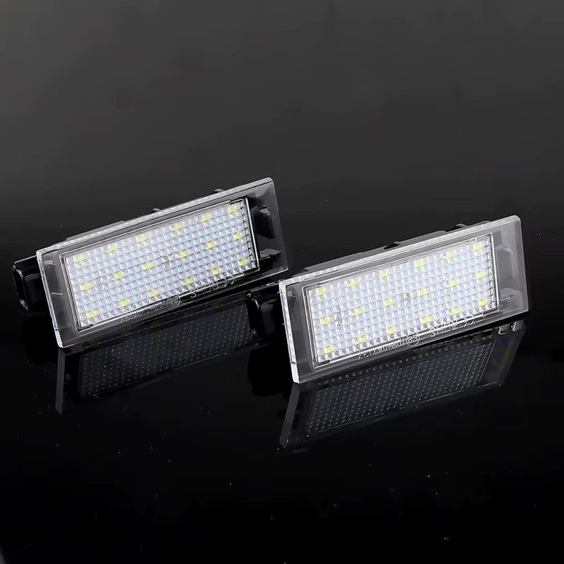 APMATAUTO LED-Nummernschildbeleuchtung Canbus-fehlerfrei für Renault Vel Satis, Twingo II, Clio III, Espace IV, Laguna II/III und Megane III (2er-Set) - Bild 2