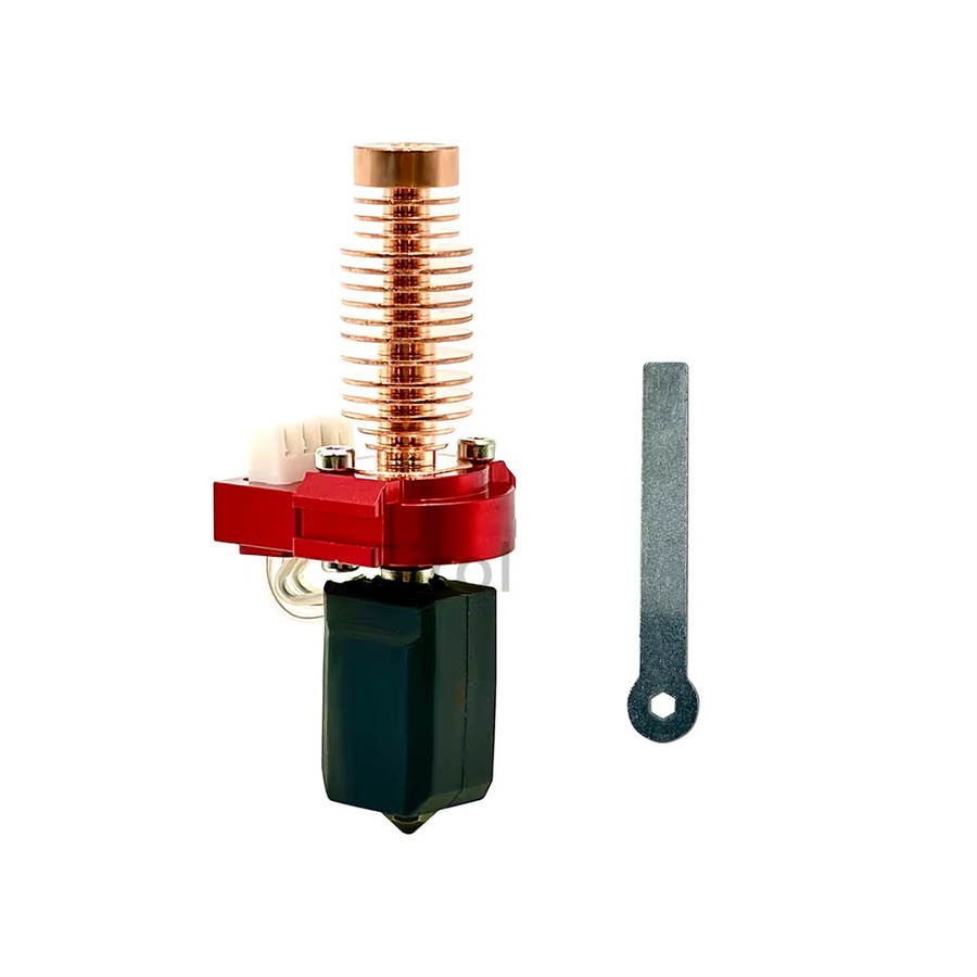 Flashforge Adventurer 5M Upgrade-Kit: Hochgeschwindigkeits-Hotend mit schnell abnehmbarer Düse in Rot - Bild 4