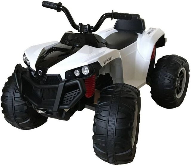 Es-Toys Elektro Kinderquad S888 weiss mit Musikfunktion - Bild 1