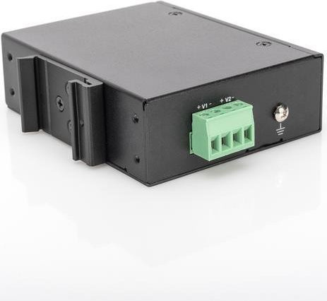 Digitus Professional DN-651111 Gigabit PoE++ Splitter 95 Watt Schwarz, DIN-Schiene montierbar - Bild 2