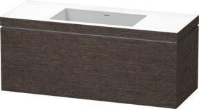 Duravit Waschtischunterschrank L-Cube c-bonded, wandhängend, Breite: 120 cm, Tiefe: 48 cm, Höhe: 50 cm - Bild 1