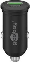 goobay Dual-USB Auto-Schnellladegerät mit PD und 45 Watt in Schwarz mit USB-C und USB-A - Bild 1